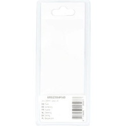 Saugiklis 2A x 20 mm, stiklinis (4) KRSI23504P04B