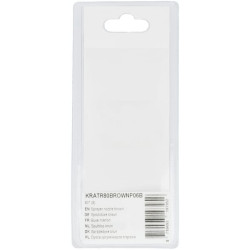 Purkštuvo antgalis rudas 80° (6) KRATR80BROWNNP06B