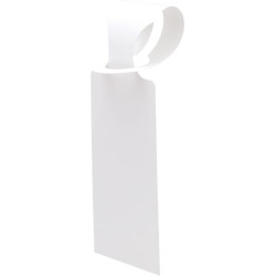 Etikečių kilpelės 200x50mm baltos 100vnt. VPM20920