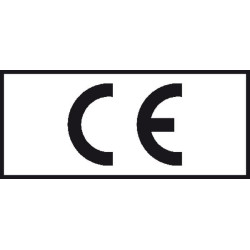 Lipduko informacinis ženklas: CE 74x37mm Brady WB250570