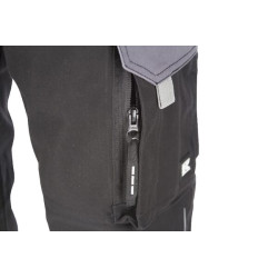 Darbo kelnės, unisex, 4XL, W47-51", juodos/pilkos, Kramp Original KW102030089128