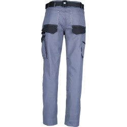 Darbo kelnės, unisex, 2XS, W26-30", pilkos/juodos, Kramp Original KW102030090075