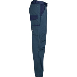 Darbo kelnės, unisex, S, W30-34", žalios/mėlynos, Kramp Original KW102030082085