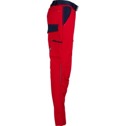 Darbo kelnės, unisex, L, W35-39", raudonos/mėlynos, Kramp Original KW102030080098