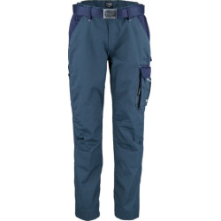 Darbo kelnės, unisex, XL, W38-40", žalios/mėlynos, Kramp Original KW102030082106