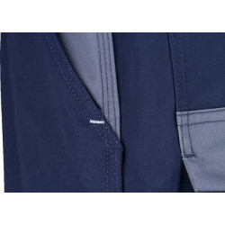Darbo kelnės, unisex, 2XS, W26-30", mėlynos/pilkos, Kramp Original KW102030091075
