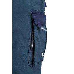 Darbo kelnės, unisex, XS, W28-32, žalios/mėlynos, Kramp Original KW102030082080