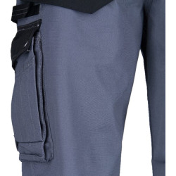 Darbo kelnės, unisex, M, W32-36", pilkos/juodos, Kramp Original KW102030090092