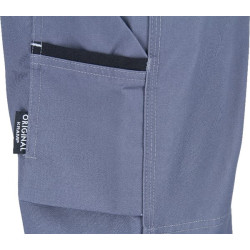 Darbo kelnės, unisex, M, W32-36", pilkos/juodos, Kramp Original KW102030090092