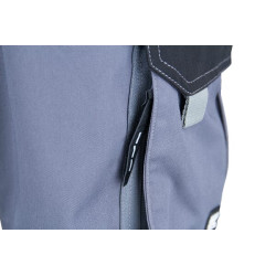 Darbo kelnės, unisex, S, W30-34", pilkos/juodos, Kramp Original KW102030090085