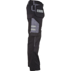 Kelnės, unisex, 5XL, W48-52", juodos/pilkos, Kramp Original KW102830089134