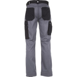 Darbo kelnės, unisex, S, W30-34", pilkos/juodos, Kramp Original KW102024090085