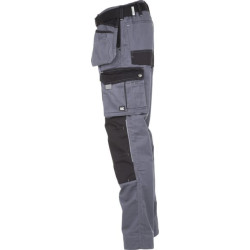 Kelnės 47-51"/L33", pilkos/juodos, Kramp Original KW102830090128