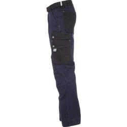 Darbo kelnės, unisex, 4XL, W47-51", mėlynos/juodos, Kramp Original KW102024079128