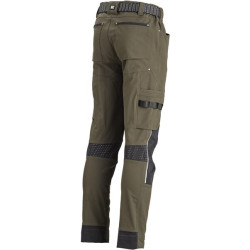 Kelnės 32-36"/L32", alyvuogių spalvos, Kramp 4 Way Stretch KW202545002092