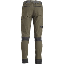 Kelnės 26-30"/L30", alyvuogių spalvos, Kramp 4 Way Stretch KW202545002080