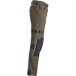 Kelnės 26-30"/L28", alyvuogių spalvos, Kramp 4 Way Stretch KW202545002075