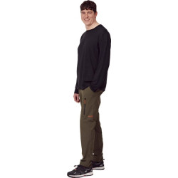 Kelnės 30-34"/L32", alyvuogių spalvos Kramp Active KW502545002085