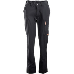 Kelnės, JK: 18, 2XL, 39–43"/L33, tamsiai pilkos Kramp Active KW502445011114