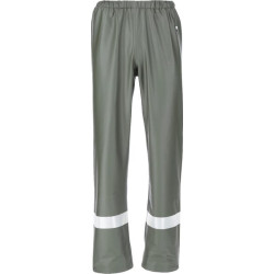 Lietaus kelnės, nepralaidžios vandeniui, unisex, S, W30-34", žalios, Protect by Kramp KW3182125048