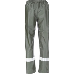 Lietaus kelnės, vandeniui atsparios, unisex, 4XL, W47-51", žalios, Protect by Kramp KW3182125066