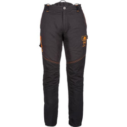 Grandininio pjūklo kelnės, pilkos, BasePro SIP 1RP14XL