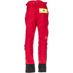 Grandininio pjūklo kelnės 30-34"/L31", raudonos, SIP 1XSPS