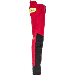 Grandininio pjūklo kelnės 30-34"/L31", raudonos, SIP 1XSPS