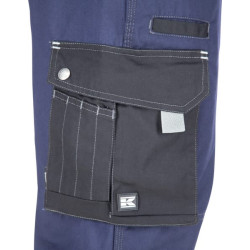Kombinezonas, 5XL dydis, mėlynas/juodas, Kramp Original KW103024079134