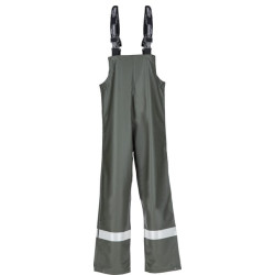 Neperšlampami kombinezonai nuo lietaus, 4XL dydis, žali, Kramp Protect KW3182225066
