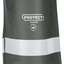 Neperšlampami kombinezonai nuo lietaus, M dydis, žali, Kramp Protect KW3182225050