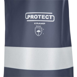 Neperšlampami kombinezonai nuo lietaus, M dydis, mėlyni, Kramp Protect KW3182236050