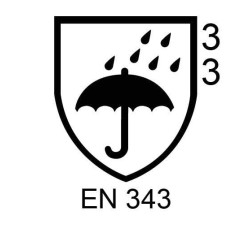 Neperšlampamas lietaus kombinezonas, S dydis, gero matomumo, geltonas/mėlynas, „Simply No Sweat“, gamintojas „Hydrowear“ 072260Y