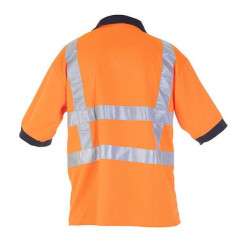 Polo marškinėliai trumpomis rankovėmis, oranžiniai, 2XL/46 dydis, „Hydrowear“ 040400FO2XL