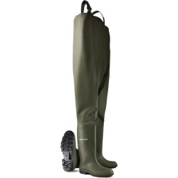 „Chestwader UK“: 6,5, žalia, PVC, „Dunlop 388VP40“.