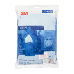 Vienkartiniai kombinezonai, 2XL dydis, mėlyni, 3M 4532B2XL