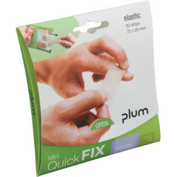 QuickFix 30x elastingi pleistrai PLUM5504