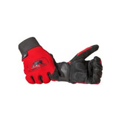 Pirštinės raudonos-juodos odos, 10/XL dydis, 2XA2, Forestry by SIP 2XA210