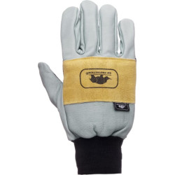 Pirštinės žalios, odinės, 8/M dydžio, 2SA5, Forestry by SIP 2SA58