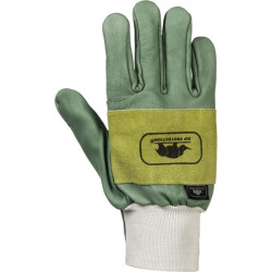 Pirštinės žalios, odinės, 9/L dydžio, 2SA3, Forestry by SIP 2SA39