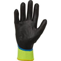 Darbinės pirštinės, juodos, poliesterio / akrilo, 26 cm ilgio, 10/XL dydžio, „Protect by Kramp“ KG0600210
