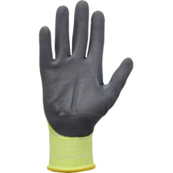 Darbinės pirštinės, geltonos, polietileno, 26 cm ilgio, 10/XL dydžio, „Protect by Kramp“ KG0101010