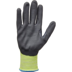 Darbinės pirštinės, geltonos, polietileno, 26 cm ilgio, 10/XL dydžio, „Protect by Kramp“ KG0100910