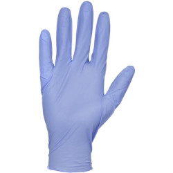Honeywell DexPure vienkartinės mėlynos darbo pirštinės be pudros, 24 cm ilgio, 10/XL dydis, 4580081XL