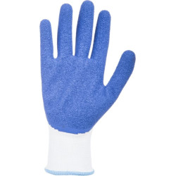 Darbinės pirštinės, baltos, poliesterio, 11/2XL dydis, „Protect by Kramp“ KG0700311