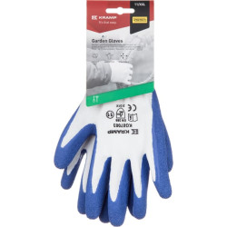 Darbinės pirštinės, baltos, poliesterio, 9/L dydis, „Protect by Kramp“ KG0700309