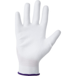 Darbinės pirštinės 1.001 11/2XL, 3 vnt. pakuotė, baltos, „Protect by Kramp“ KG0100311
