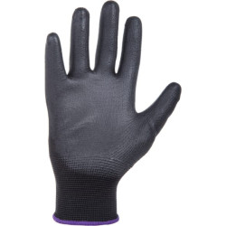 Darbinės pirštinės 1.001 10/XL, 3 vnt. pakuotė, juodos, „Protect by Kramp“ KG0100110