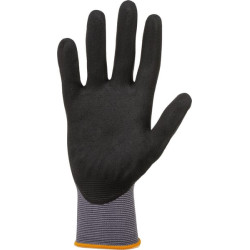 Darbinės pirštinės juodos-pilkos nailono/elastano, 25 cm ilgio, 11/2XL dydis, Maxiflex Ultimate Ad-Apt, ATG HS3487411