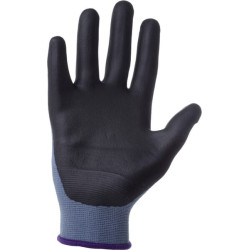 Darbinės pirštinės mėlynos, nailono, 21,5 cm ilgio, 6/XS dydis, „Protect by Kramp“ KG0100506